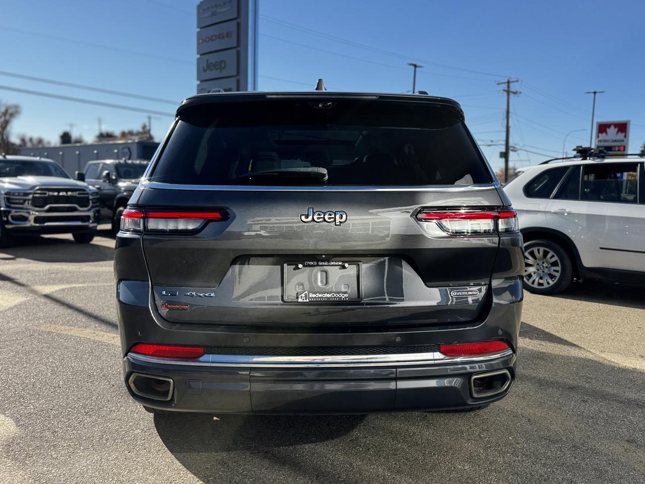 2022 Jeep Grand Cherokee L Overland 4x4 | V8 | Leather | Heated Vented Seats | NAV | Backup Camera Redwater AB