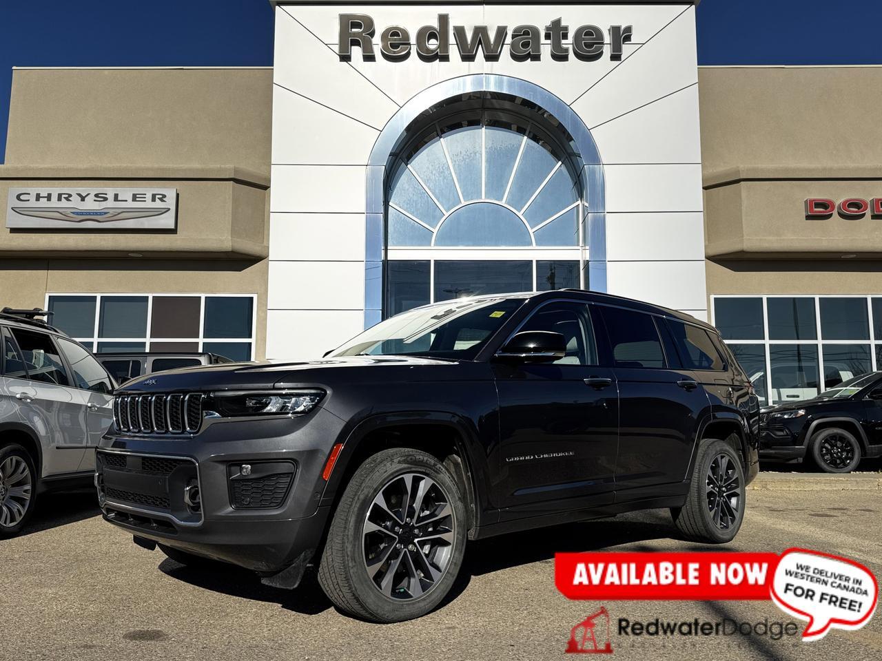 2022 Jeep Grand Cherokee L Overland 4x4 | V8 | Leather | Heated Vented Seats | NAV | Backup Camera