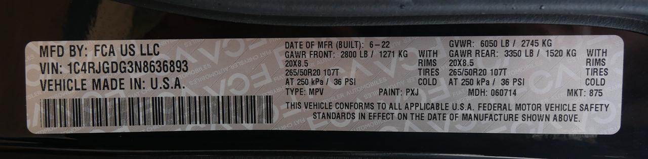 2022 Jeep Grand Cherokee Overland San Juan TX