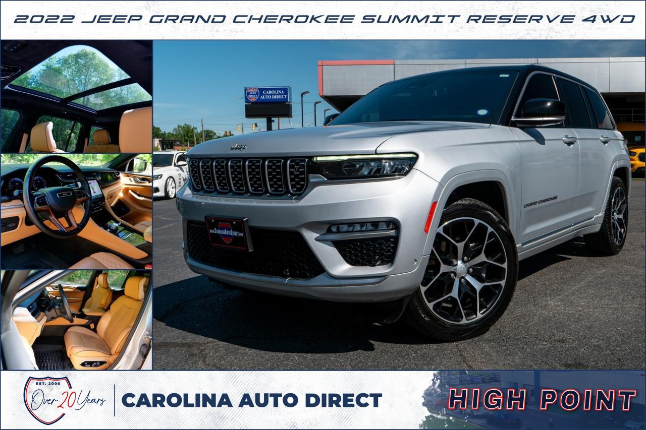 2022 Jeep Grand Cherokee Summit Reserve 4WD / ProTech Group / 5.7L V8!
