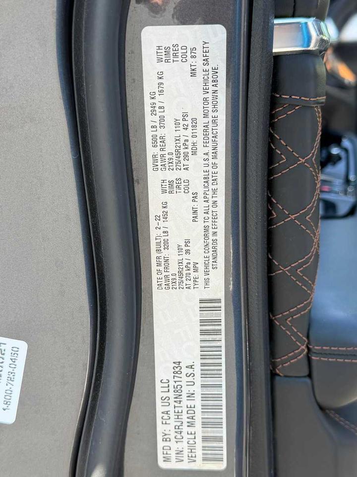 2022 Jeep Grand Cherokee Summit Reserve Irving TX