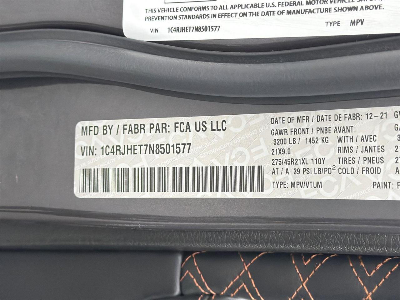 2022 Jeep Grand Cherokee Summit Reserve Hagerstown MD