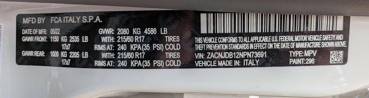 2022 Jeep Renegade Latitude Roseville CA