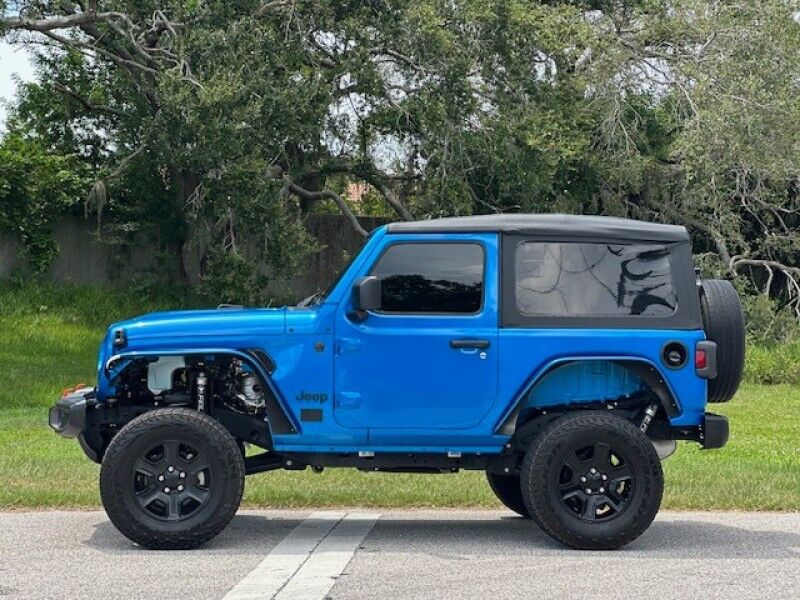 2022 Jeep WRANGLER SPORT 4X4 LIFTED WHEELS COLD AC ONLY 13K MILES RUNS GREAT FREE SHIPPING IN FLORIDA Sarasota FL