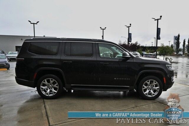 2022 Jeep Wagoneer Series II / 4X4 / Auto Start / Power Heated & Cooled Leather Seats / Heated Steering Wheel / NAV / Alpine Speakers / Adaptive Cruise / Lane Depart & Blind Spot Alert / 3rd Row / Seats 8 / Tow Pkg Anchorage AK