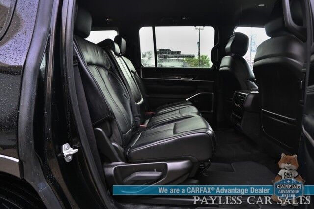 2022 Jeep Wagoneer Series II / 4X4 / Auto Start / Power Heated & Cooled Leather Seats / Heated Steering Wheel / NAV / Alpine Speakers / Adaptive Cruise / Lane Depart & Blind Spot Alert / 3rd Row / Seats 8 / Tow Pkg Anchorage AK