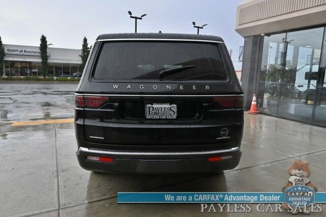 2022 Jeep Wagoneer Series II / 4X4 / Auto Start / Power Heated & Cooled Leather Seats / Heated Steering Wheel / NAV / Alpine Speakers / Adaptive Cruise / Lane Depart & Blind Spot Alert / 3rd Row / Seats 8 / Tow Pkg Anchorage AK