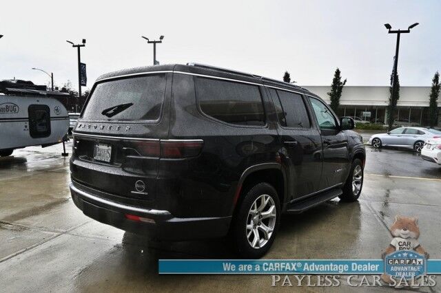 2022 Jeep Wagoneer Series II / 4X4 / Auto Start / Power Heated & Cooled Leather Seats / Heated Steering Wheel / NAV / Alpine Speakers / Adaptive Cruise / Lane Depart & Blind Spot Alert / 3rd Row / Seats 8 / Tow Pkg Anchorage AK