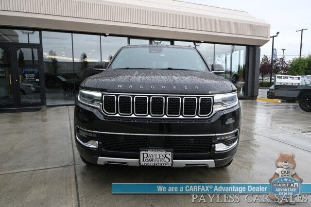 2022 Jeep Wagoneer Series II / 4X4 / Auto Start / Power Heated & Cooled Leather Seats / Heated Steering Wheel / NAV / Alpine Speakers / Adaptive Cruise / Lane Depart & Blind Spot Alert / 3rd Row / Seats 8 / Tow Pkg Anchorage AK