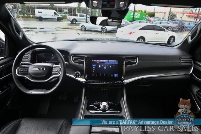 2022 Jeep Wagoneer Series II / 4X4 / Auto Start / Power Heated & Cooled Leather Seats / Heated Steering Wheel / NAV / Alpine Speakers / Adaptive Cruise / Lane Depart & Blind Spot Alert / 3rd Row / Seats 8 / Tow Pkg Anchorage AK
