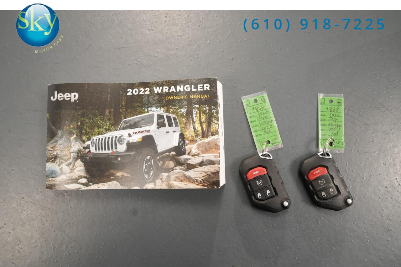 2022 Jeep Wrangler 4WD Unlimited Sport S SKY ONE-TOUCH POWER TOP West Chester PA