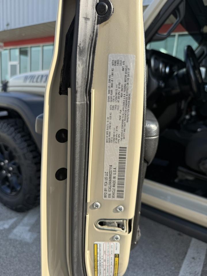 2022 Jeep Wrangler 4x4 Willys Collinsville OK