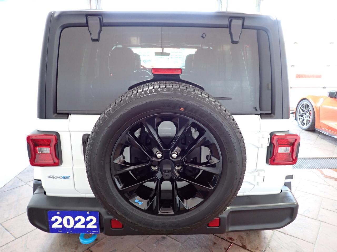 2022 Jeep Wrangler 4xe Unlimited Sahara 4X4 *HYBRID* LEATHER NAVI Listowel ON