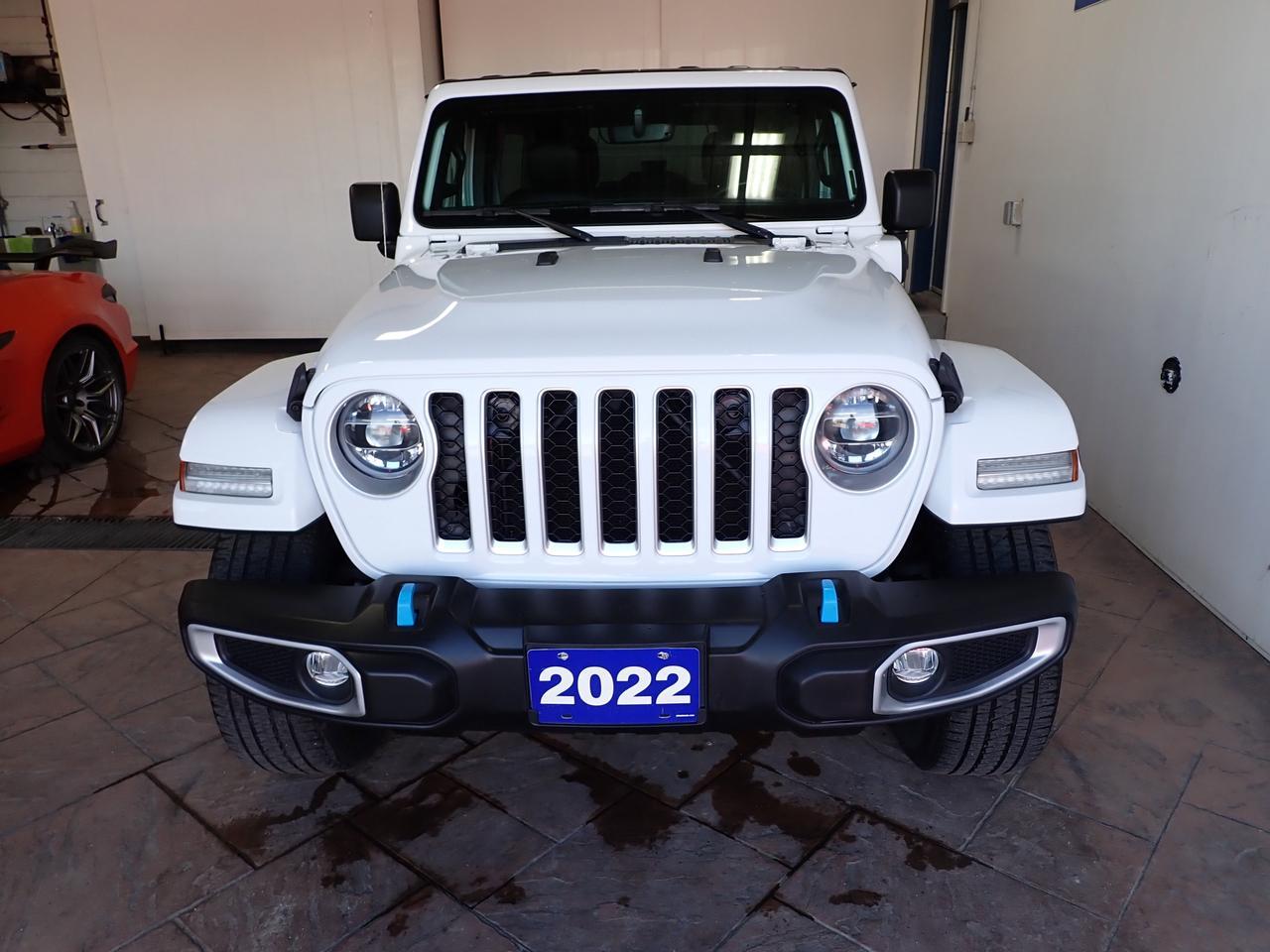 2022 Jeep Wrangler 4xe Unlimited Sahara 4X4 *HYBRID* LEATHER NAVI Listowel ON