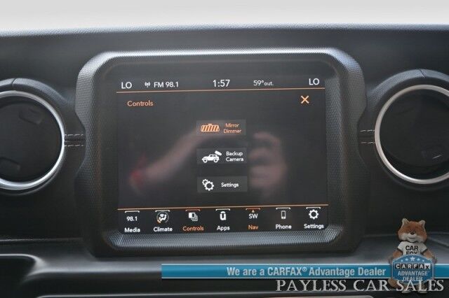 2022 Jeep Wrangler 4xe Unlimited Sahara / 4X4 / Plug-In Hybrid / Premium Leather Seats / Navigation / Power Windows, Mirrors, & Locks / Apple CarPlay & Android Auto / Back Up Camera / Keyless Entry & Start / 1-Owner Anchorage AK