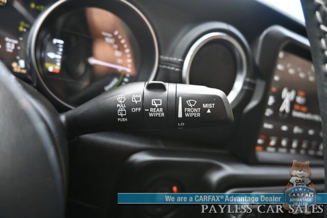 2022 Jeep Wrangler 4xe Unlimited Sahara / 4X4 / Plug-In Hybrid / Premium Leather Seats / Navigation / Power Windows, Mirrors, & Locks / Apple CarPlay & Android Auto / Back Up Camera / Keyless Entry & Start / 1-Owner Anchorage AK