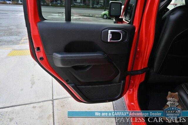 2022 Jeep Wrangler 4xe Unlimited Sahara / 4X4 / Plug-In Hybrid / Premium Leather Seats / Navigation / Power Windows, Mirrors, & Locks / Apple CarPlay & Android Auto / Back Up Camera / Keyless Entry & Start / 1-Owner Anchorage AK