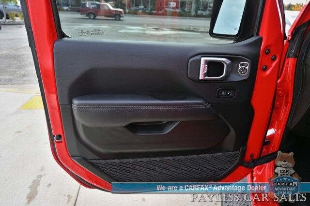 2022 Jeep Wrangler 4xe Unlimited Sahara / 4X4 / Plug-In Hybrid / Premium Leather Seats / Navigation / Power Windows, Mirrors, & Locks / Apple CarPlay & Android Auto / Back Up Camera / Keyless Entry & Start / 1-Owner Anchorage AK