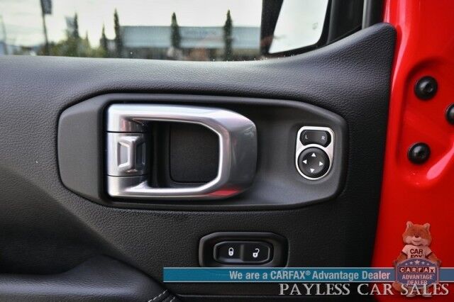 2022 Jeep Wrangler 4xe Unlimited Sahara / 4X4 / Plug-In Hybrid / Premium Leather Seats / Navigation / Power Windows, Mirrors, & Locks / Apple CarPlay & Android Auto / Back Up Camera / Keyless Entry & Start / 1-Owner Anchorage AK