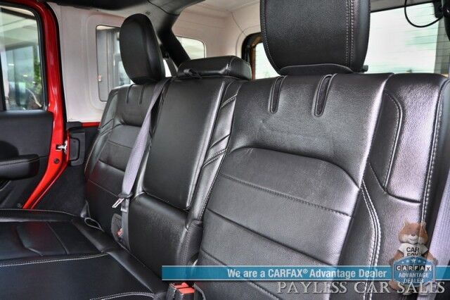 2022 Jeep Wrangler 4xe Unlimited Sahara / 4X4 / Plug-In Hybrid / Premium Leather Seats / Navigation / Power Windows, Mirrors, & Locks / Apple CarPlay & Android Auto / Back Up Camera / Keyless Entry & Start / 1-Owner Anchorage AK