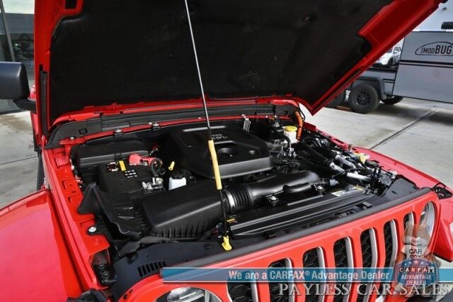 2022 Jeep Wrangler 4xe Unlimited Sahara / 4X4 / Plug-In Hybrid / Premium Leather Seats / Navigation / Power Windows, Mirrors, & Locks / Apple CarPlay & Android Auto / Back Up Camera / Keyless Entry & Start / 1-Owner Anchorage AK