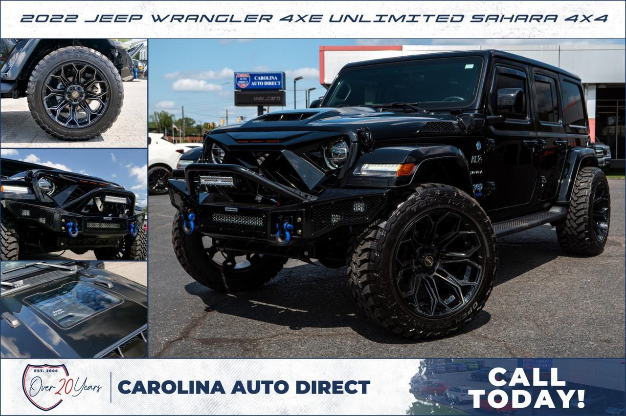 2022 Jeep Wrangler 4xe Unlimited Sahara 4X4 / UPGRADES / Wheels & Tires!