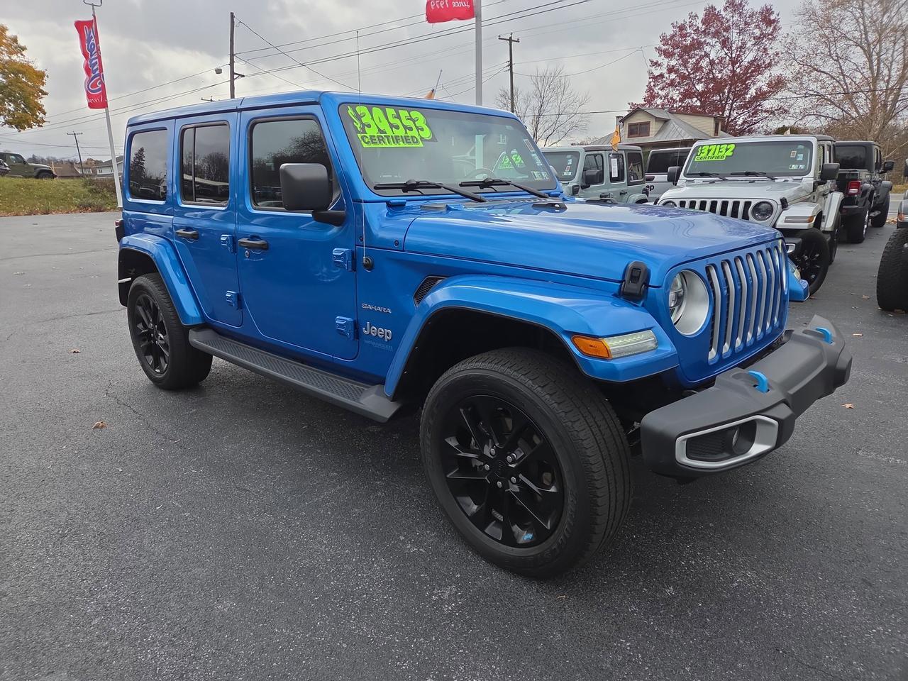 2022 Jeep Wrangler 4xe Unlimited Sahara Hamburg PA
