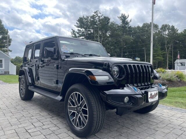 2022 Jeep Wrangler 4xe Unlimited Sahara High Altitude Marshfield MA
