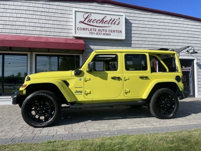 2022 Jeep Wrangler 4xe Unlimited Sahara Marshfield MA