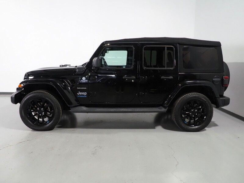 2022 Jeep Wrangler 4xe Unlimited Sahara *NAVIGATION, ADAPTIVE CRUISE, SAFETY ALERTS, BACKUP-CAMERA, COLOR TOUCHSCREEN, MCKINLEY LEATHER, KEYLESS ENTRY, 20 INCH WHEELS, ALPINE AUDIO, ANDROID & APPLE Round Rock TX