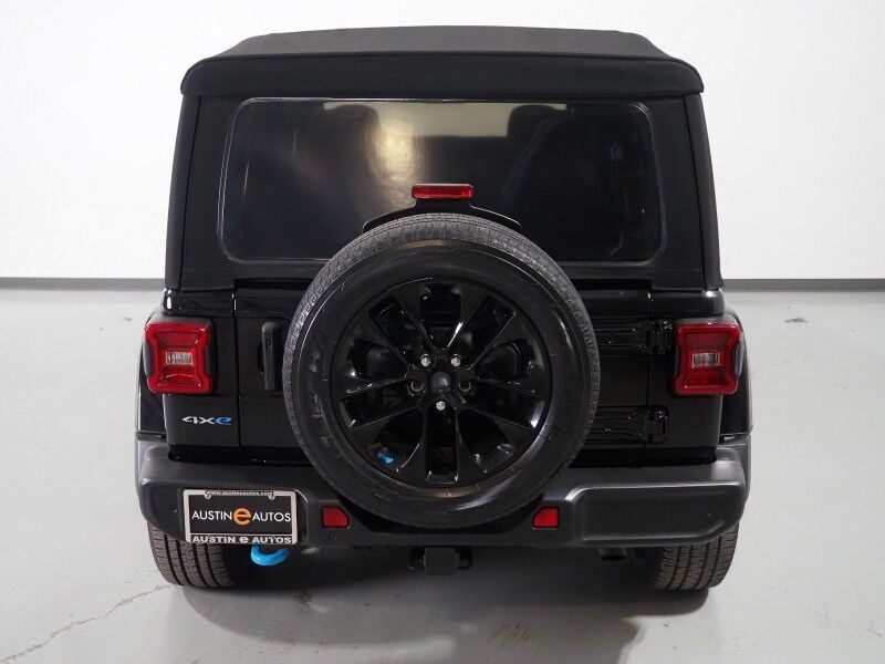 2022 Jeep Wrangler 4xe Unlimited Sahara *NAVIGATION, ADAPTIVE CRUISE, SAFETY ALERTS, BACKUP-CAMERA, COLOR TOUCHSCREEN, MCKINLEY LEATHER, KEYLESS ENTRY, 20 INCH WHEELS, ALPINE AUDIO, ANDROID & APPLE Round Rock TX