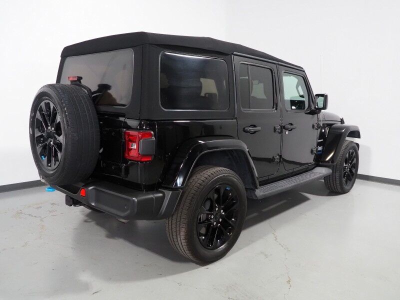 2022 Jeep Wrangler 4xe Unlimited Sahara *NAVIGATION, ADAPTIVE CRUISE, SAFETY ALERTS, BACKUP-CAMERA, COLOR TOUCHSCREEN, MCKINLEY LEATHER, KEYLESS ENTRY, 20 INCH WHEELS, ALPINE AUDIO, ANDROID & APPLE Round Rock TX
