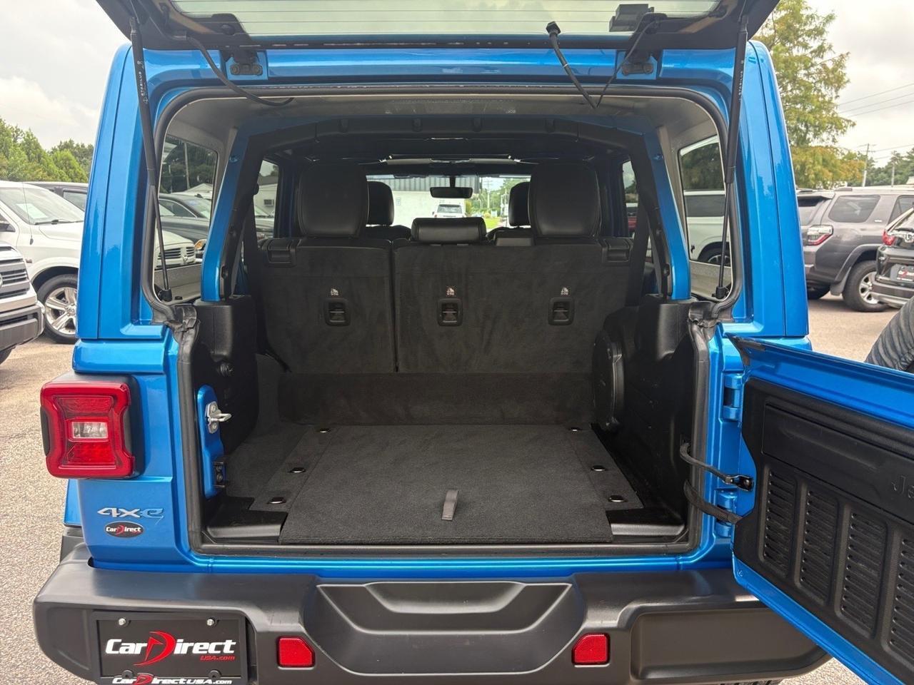 2022 Jeep Wrangler 4xe Unlimited Sahara, RUNNING BOARDS, TOW PACKAGE, BACKUP CAMERA WITH PARKING SENSORS, REMOTE START, HEATED STEERING WHEEL & SEATS, BLUETOOTH, ONLY 1 OWNER, CLEAN CERTIFIED CARFAX, WRANGLE THE ROAD! Virginia Beach VA