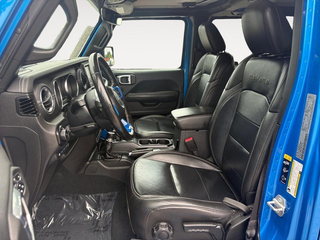 2022 Jeep Wrangler 4xe Unlimited Sahara, RUNNING BOARDS, TOW PACKAGE, BACKUP CAMERA WITH PARKING SENSORS, REMOTE START, HEATED STEERING WHEEL & SEATS, BLUETOOTH, ONLY 1 OWNER, CLEAN CERTIFIED CARFAX, WRANGLE THE ROAD! Virginia Beach VA