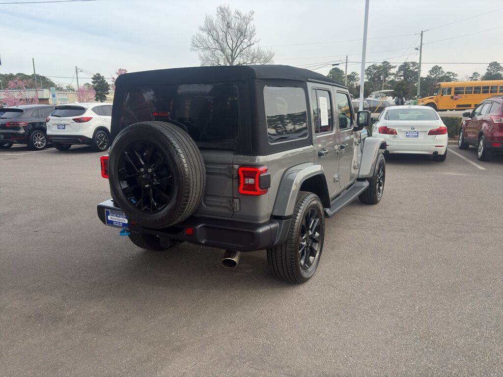 2022 Jeep Wrangler 4xe Unlimited Sahara Wilmington NC