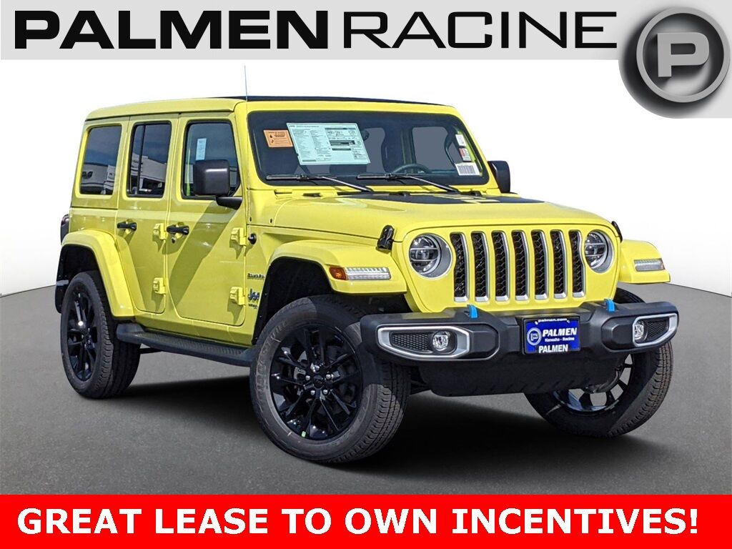 New 2022 Jeep Wrangler 4xe WRANGLER SAHARA 4xe in Racine WI