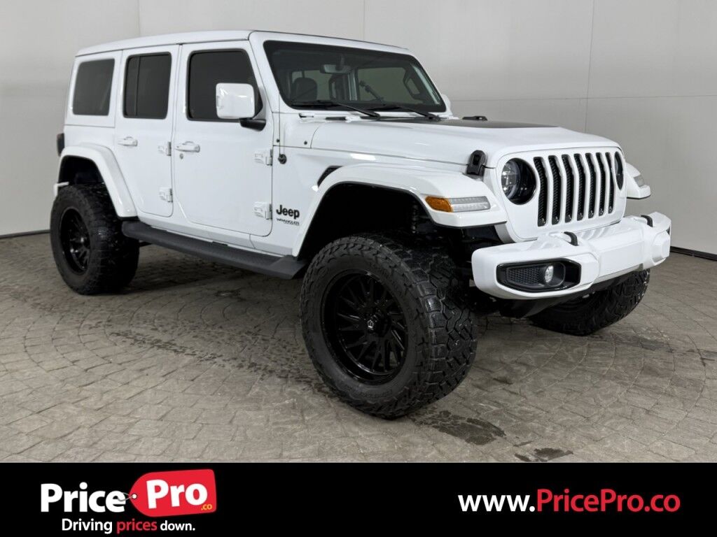 2022 Jeep Wrangler Sahara Unlimited High Altitude Pkg 4x4 w/Sky-One Power Top