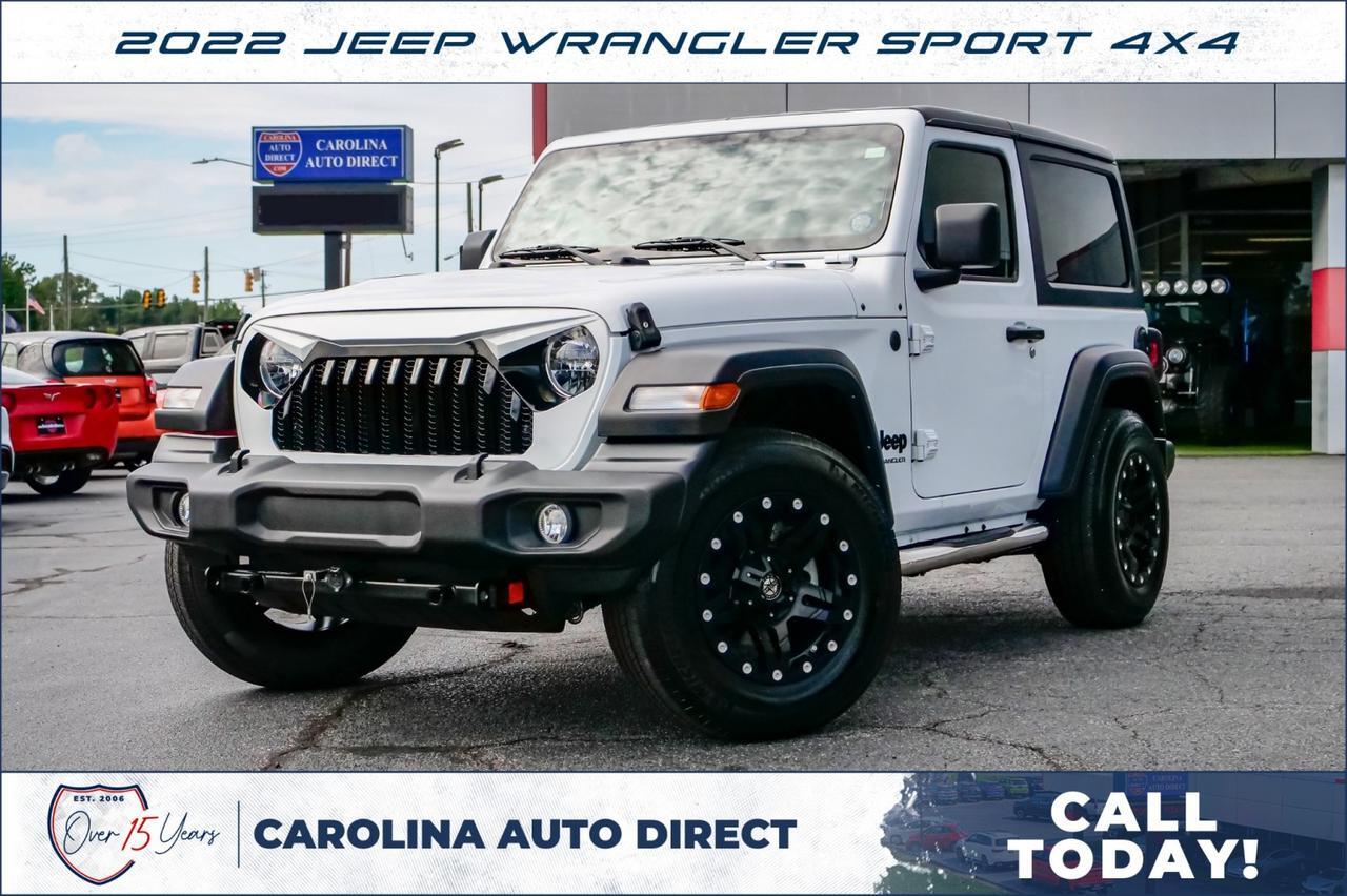2022 Jeep Wrangler Sport 4X4 / Hard Top / Wheels & Tires Upgrade / 3.6L V6! Lincolnton NC