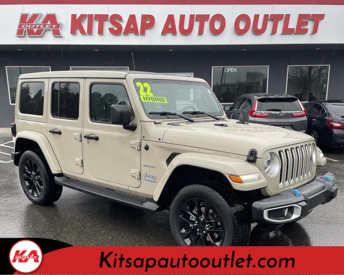 2022 Jeep Wrangler Unlimited 4xe Sahara 4xe Sport Utility 4D Port Orchard WA