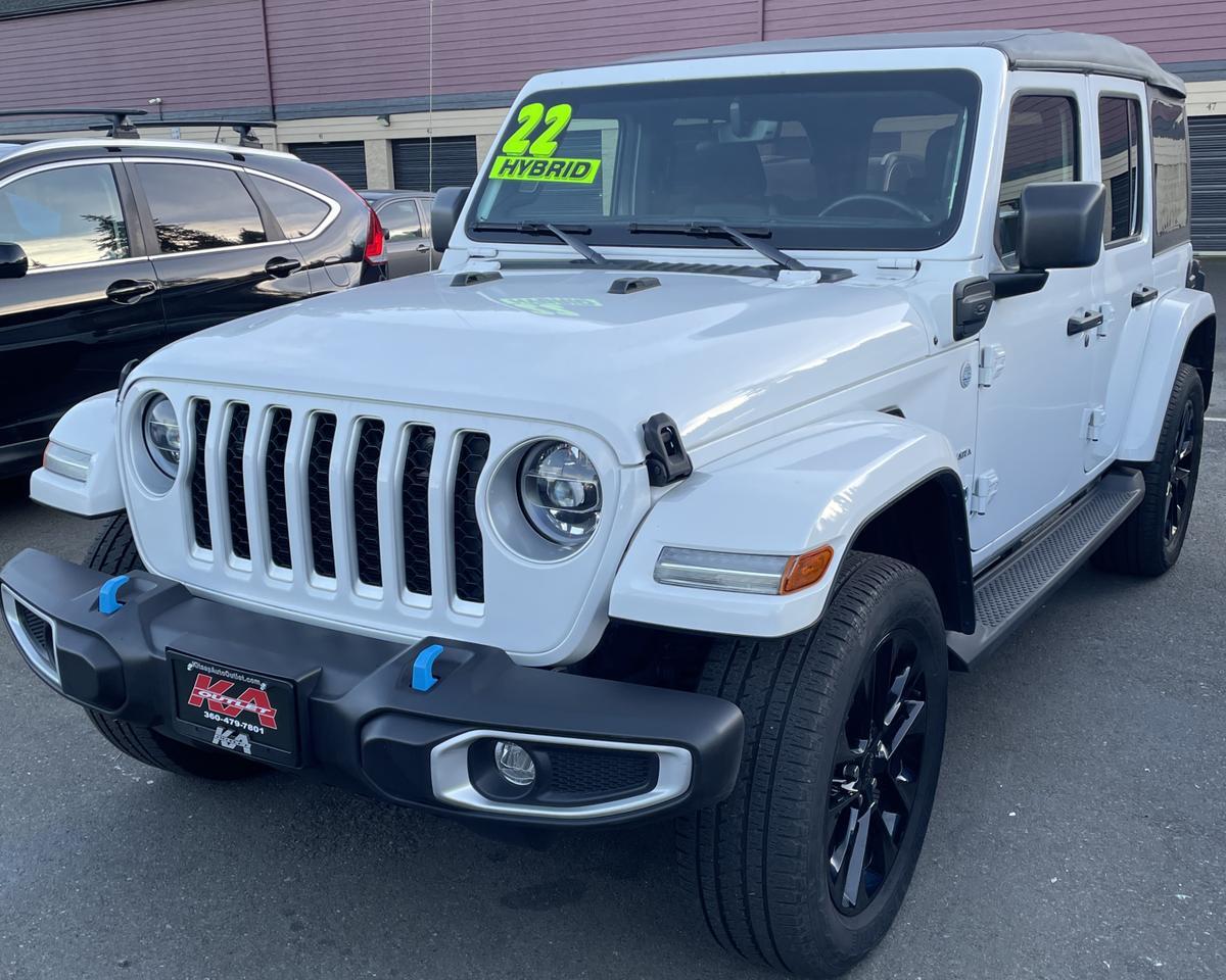 2022 Jeep Wrangler Unlimited 4xe Sahara 4xe Sport Utility 4D
