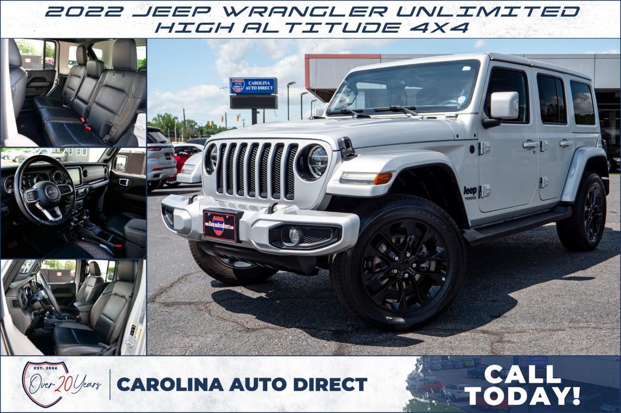 2022 Jeep Wrangler Unlimited High Altitude 4X4 / Cold Weather Group!