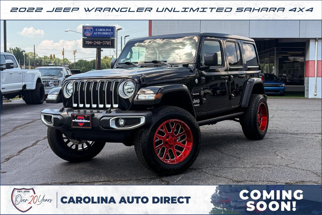 2022 Jeep Wrangler Unlimited Sahara 4X4 / UPGRADES / Sky Roof / Coming Soon!