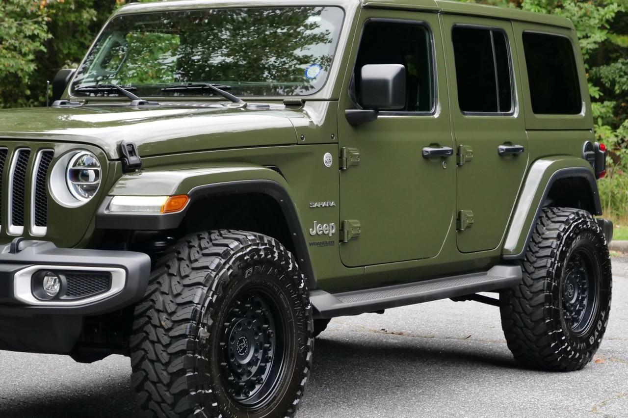 2022 Jeep Wrangler Unlimited Sahara 4X4 / Wheels & Tires / Heated Seats! Lincolnton NC