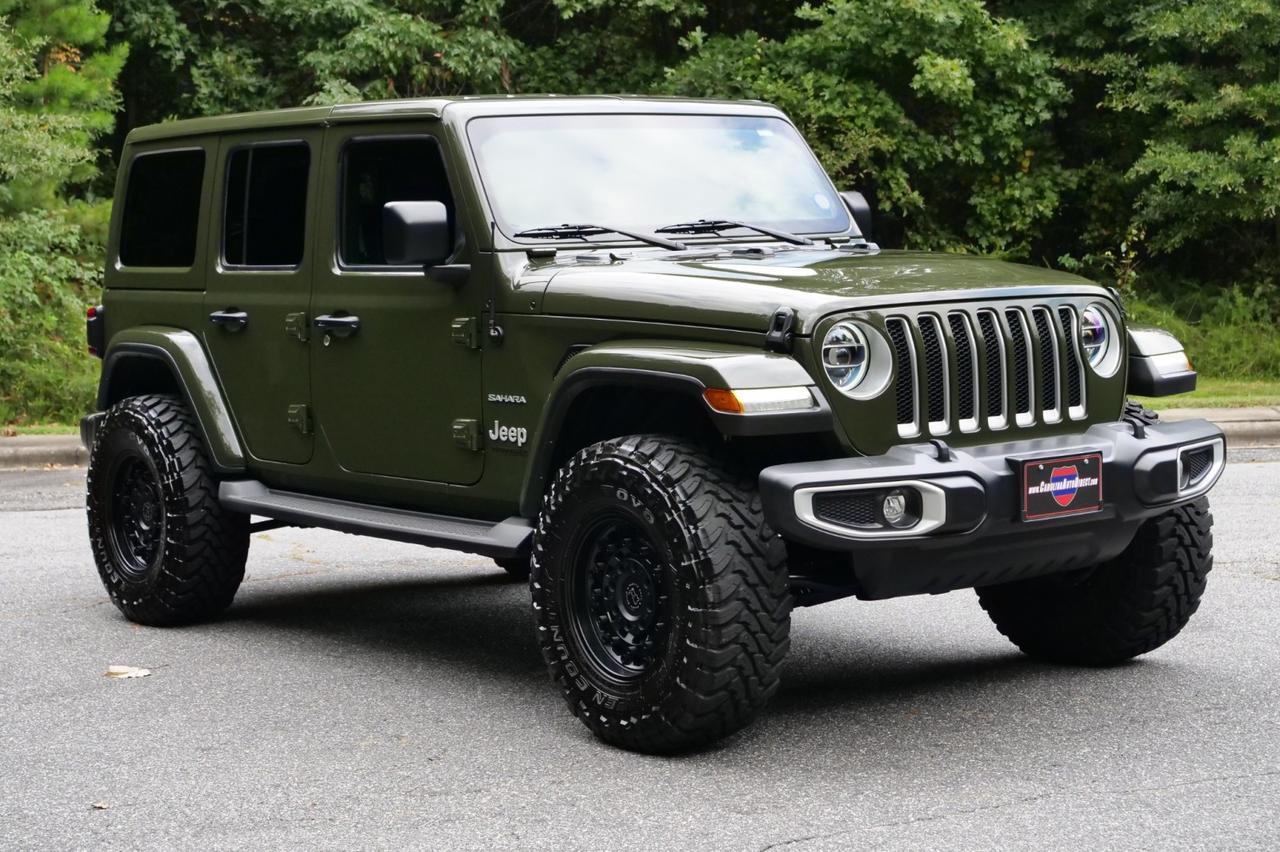 2022 Jeep Wrangler Unlimited Sahara 4X4 / Wheels & Tires / Heated Seats! Lincolnton NC