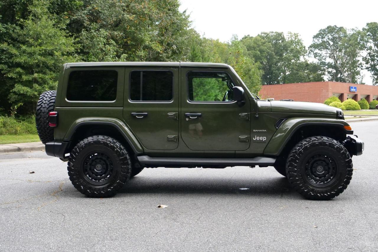 2022 Jeep Wrangler Unlimited Sahara 4X4 / Wheels & Tires / Heated Seats! Lincolnton NC