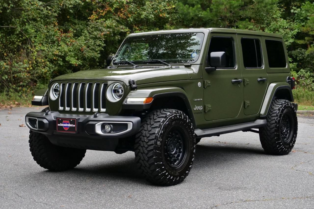 2022 Jeep Wrangler Unlimited Sahara 4X4 / Wheels & Tires / Heated Seats! Lincolnton NC