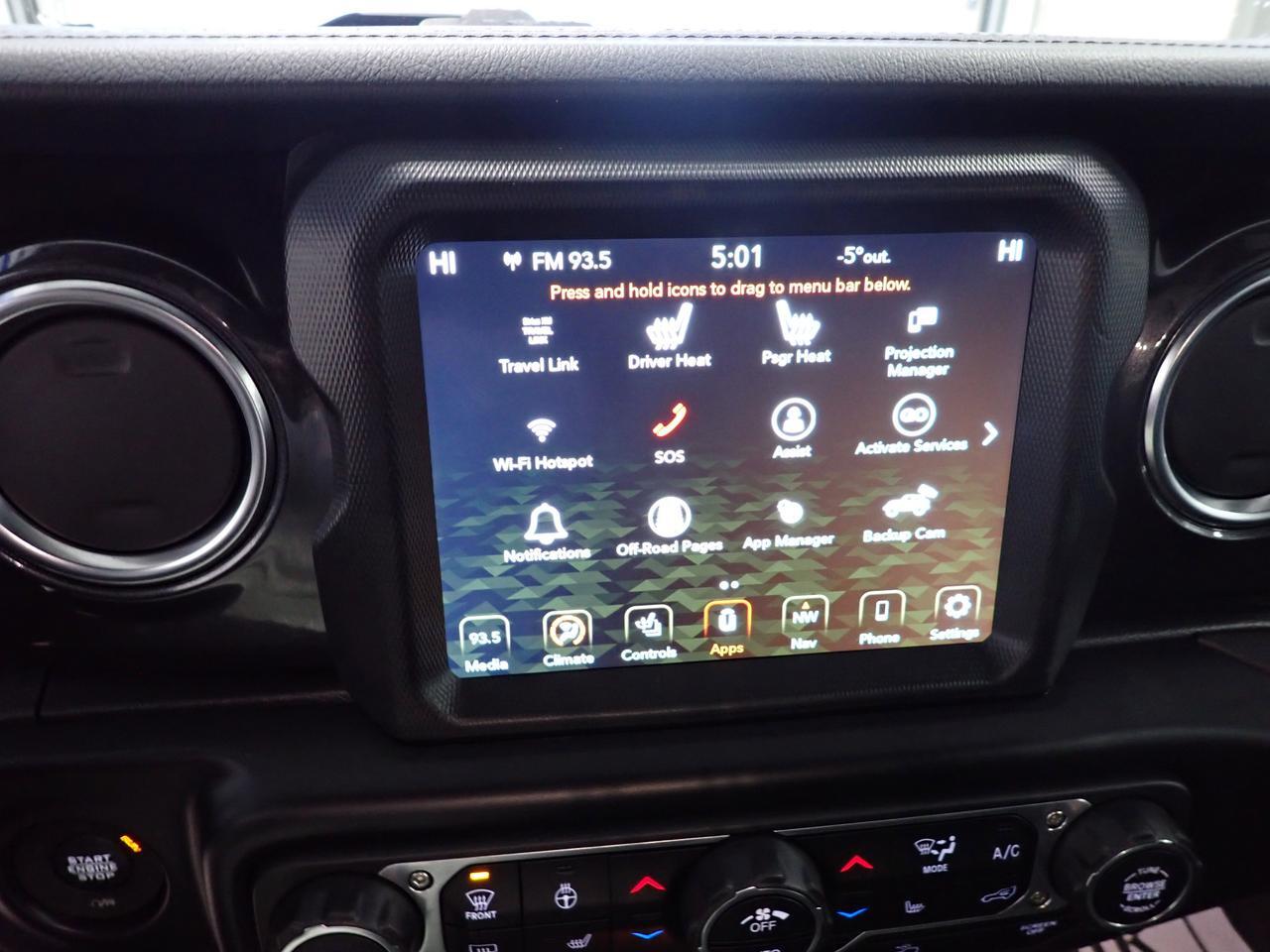 2022 Jeep Wrangler Unlimited Sahara Altitude 4X4 LEATHER NAVI Listowel ON