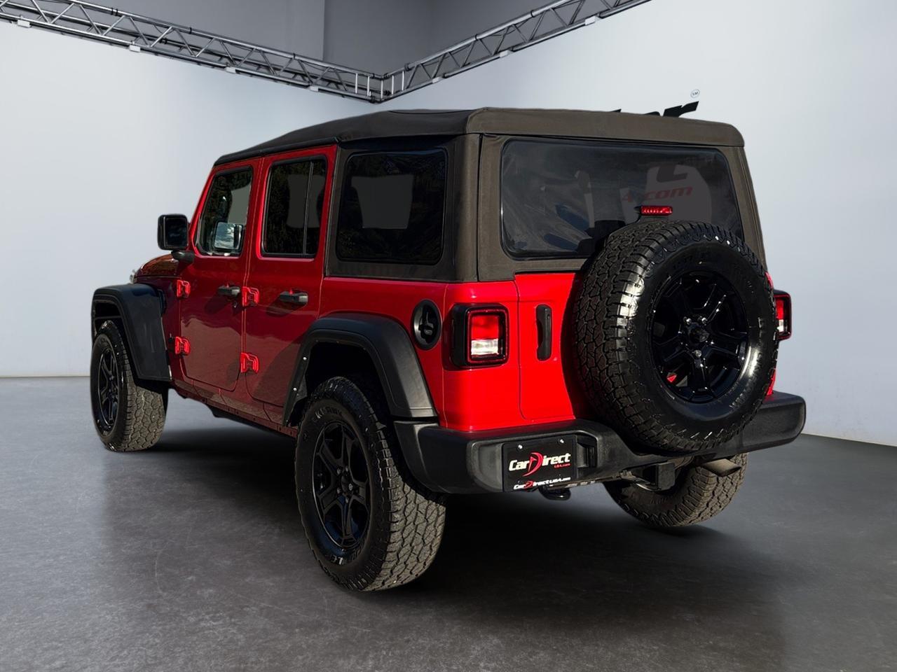 2022 Jeep Wrangler Unlimited Sport S, SHOWS AS NEW, 5 NEW OVERSIZE TIRES, TOW PACKAGE, BACKUP CAMERA WITH PARKING SENSORS, KEYLESS START, BLUETOOTH, ONLY 1 OWNER, CLEAN CARFAX, ONLY 36K MILES!!!