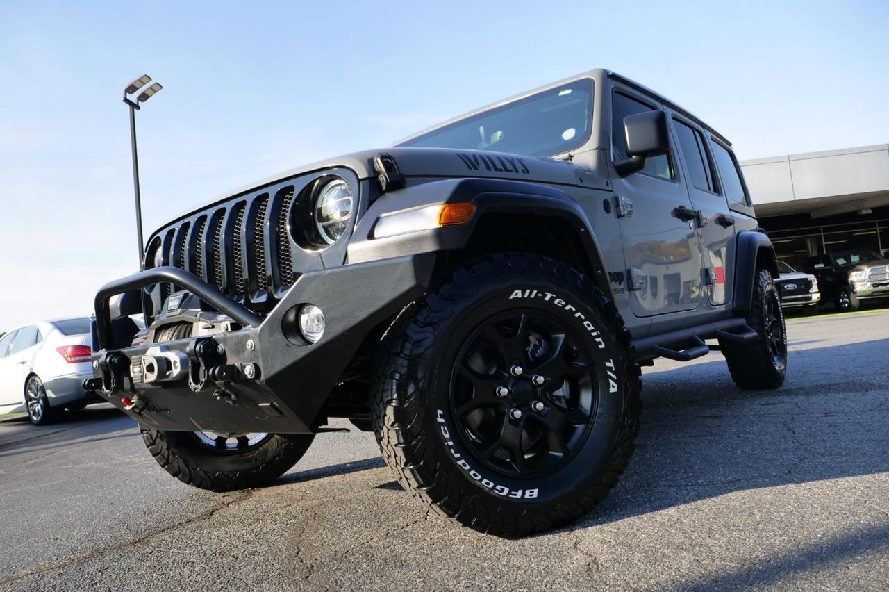 2022 Jeep Wrangler Unlimited Willys 4X4 / Sun And Sound Package / Sky Roof! Lincolnton NC