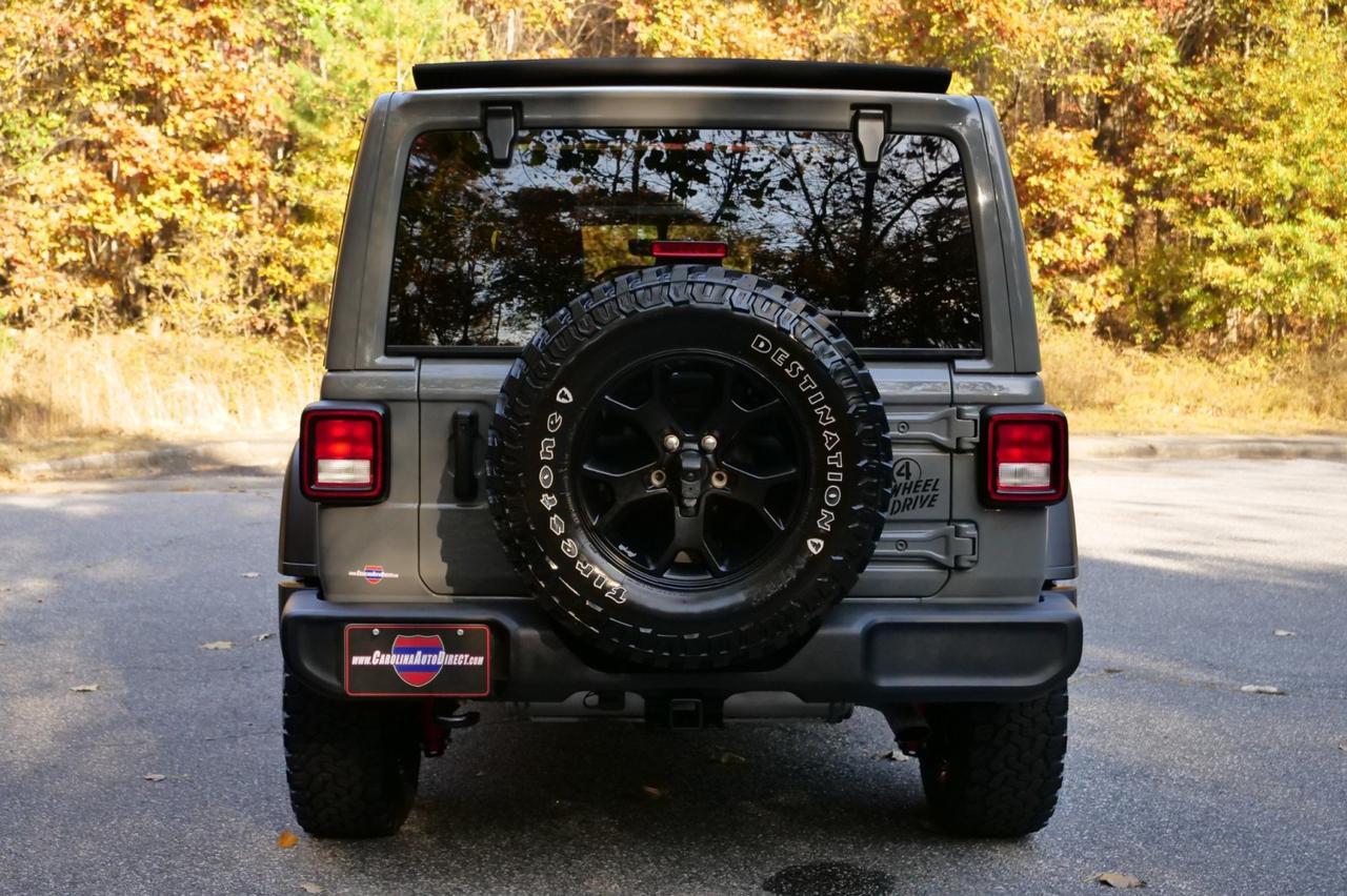 2022 Jeep Wrangler Unlimited Willys 4X4 / Sun And Sound Package / Sky Roof! Lincolnton NC